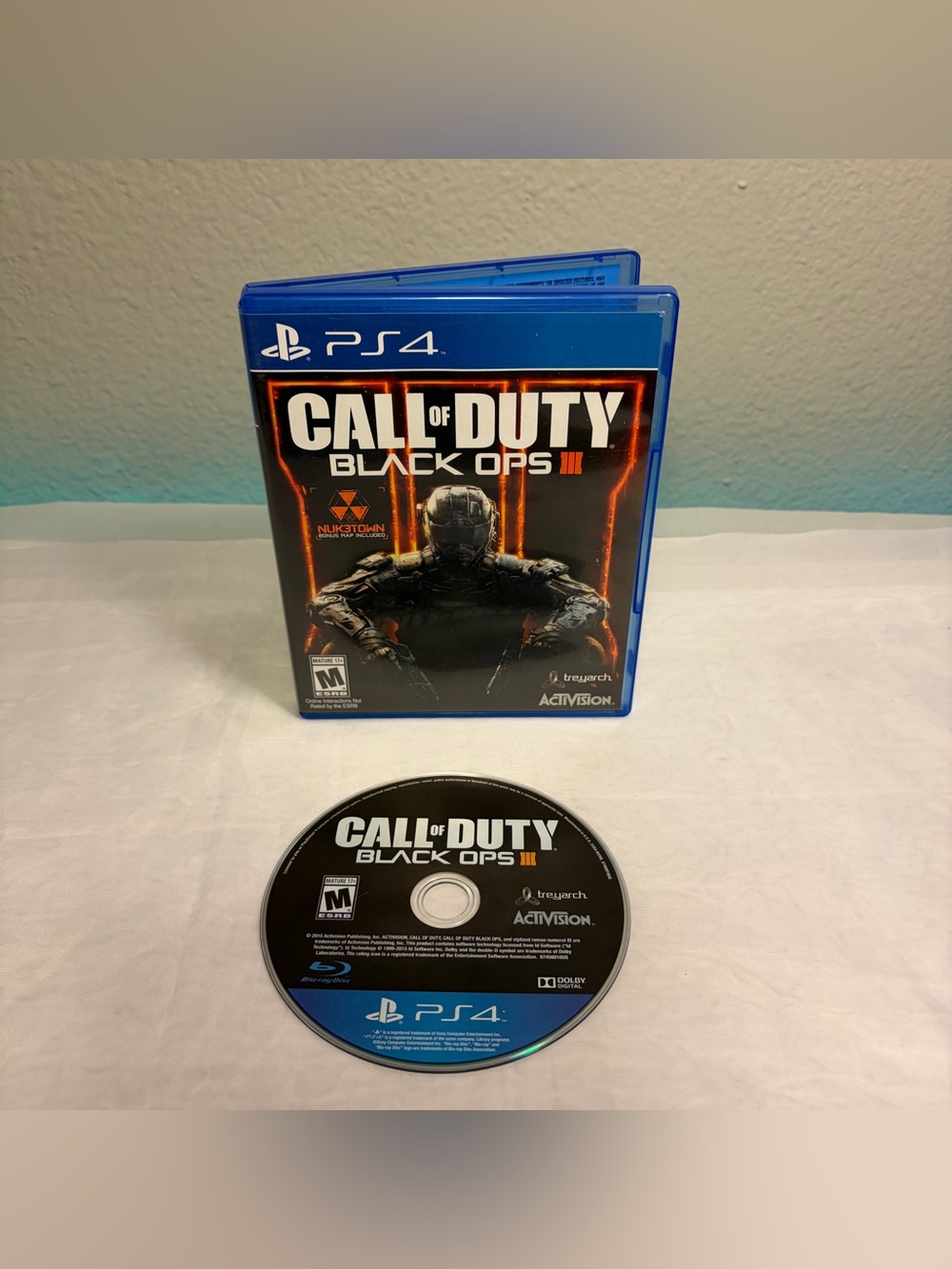 Call of Duty: Black Ops III 3 Sony PlayStation 4, 2015 PS4 CIB Tested Complete